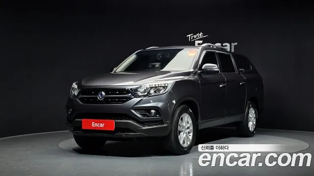 Ssangyong Rexton Sports 2018 Серый из Кореи