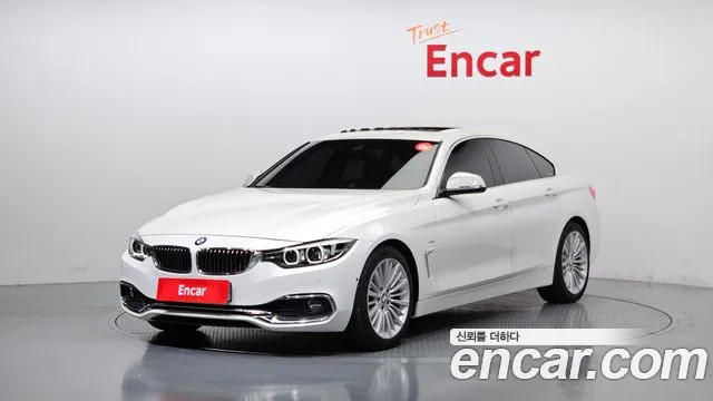 BMW 4 Series (F32) 2018 Белый из Кореи