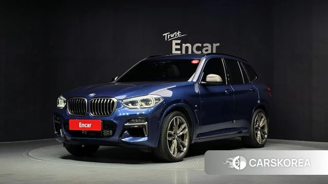 BMW X3 (G01) 2021 Синий из Кореи