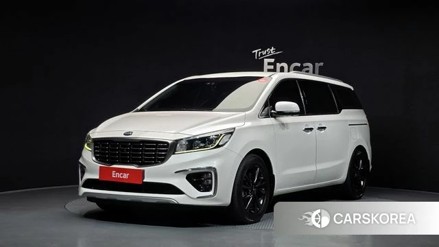 Kia The New Carnival 2019 Белый из Кореи