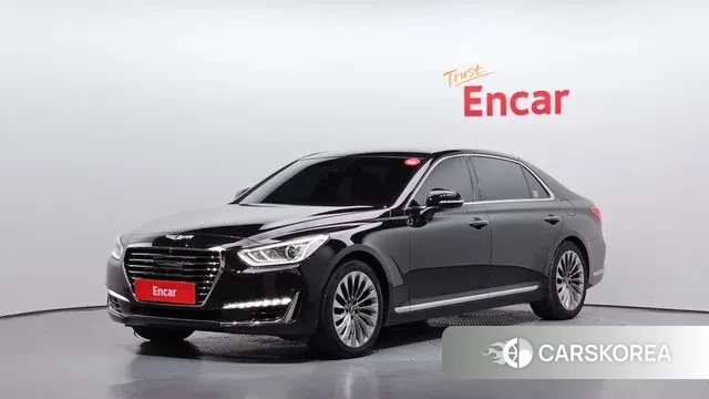 Genesis EQ900 2018 Черный из Кореи