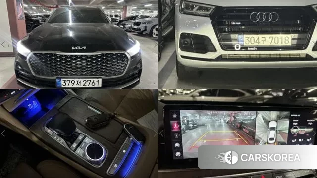 Kia The New K9 2nd generation 2022 Черный из Кореи