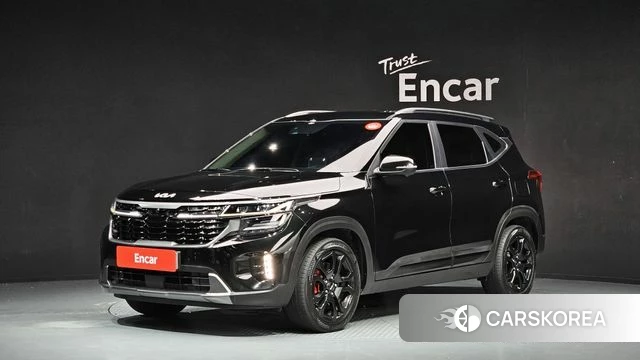 Kia The New Seltos 2023 Черный из Кореи