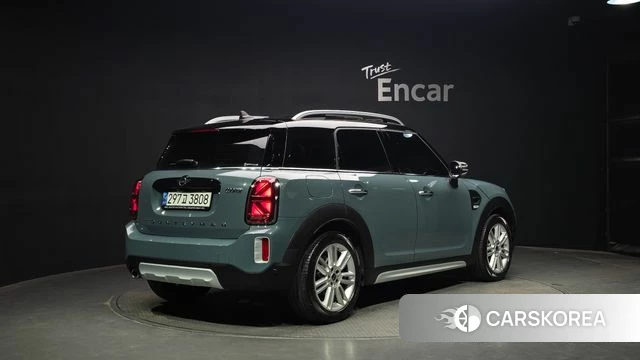 Mini Cooper Countryman 2021 Синий из Кореи