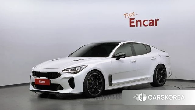 Kia Stinger Meister 2021 Белый из Кореи
