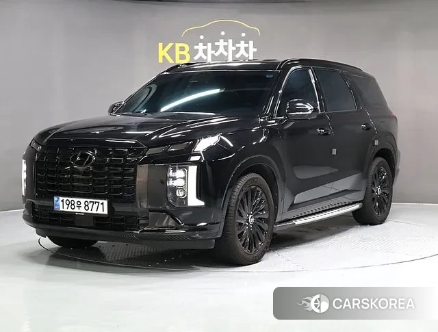 Hyundai The New Palisade 2023 Черный из Кореи