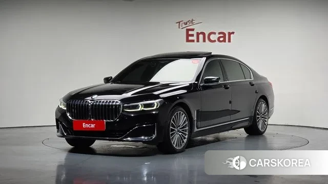BMW 7 Series (G11) 2019 Черный из Кореи