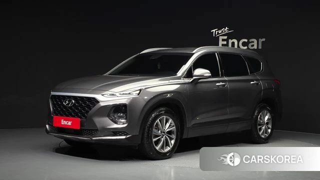 Hyundai Santa Fe TM 2018 Серый из Кореи