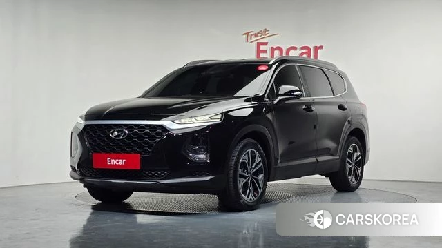 Hyundai Santa Fe TM 2018 Черный из Кореи
