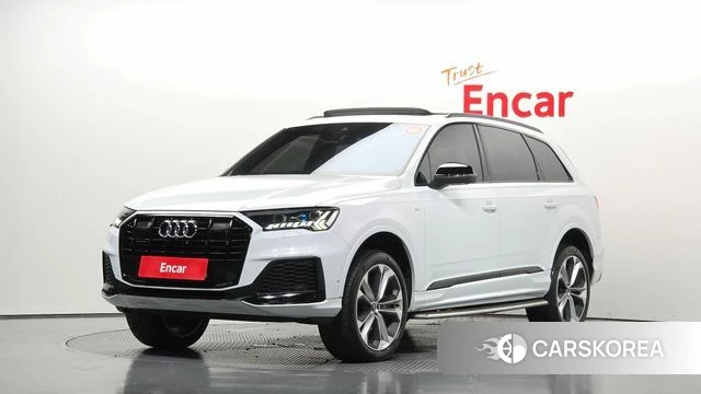 Audi Q7 (4M) 2023 Белый из Кореи
