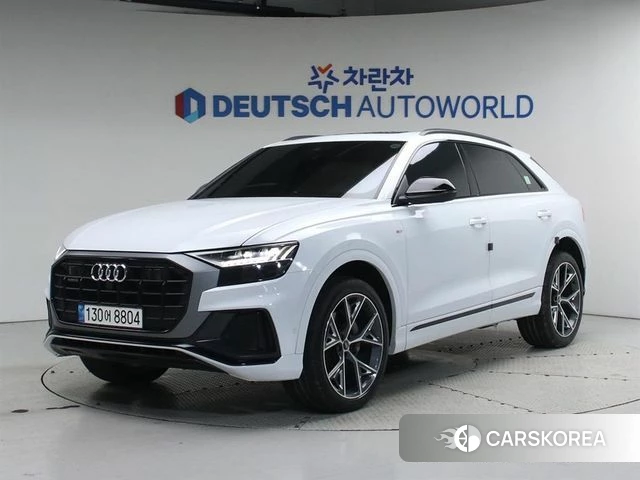 Audi Q8 (4M) 2023 Белый из Кореи