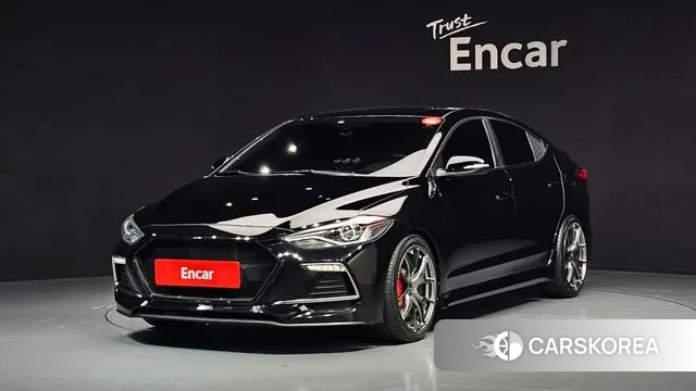 Hyundai Avante AD 2018 Черный из Кореи