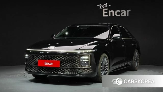 Hyundai Grandeur Hybrid (GN7) 2023 Черный из Кореи