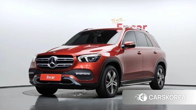 Mercedes-Benz GLE-Class W167 2019 Красный из Кореи