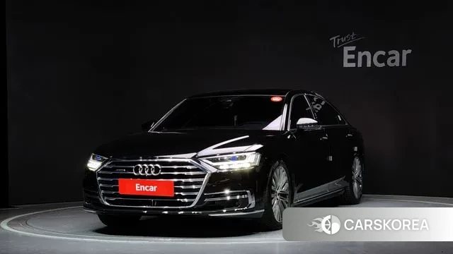 Audi A8 (D5) 2021 Черный из Кореи