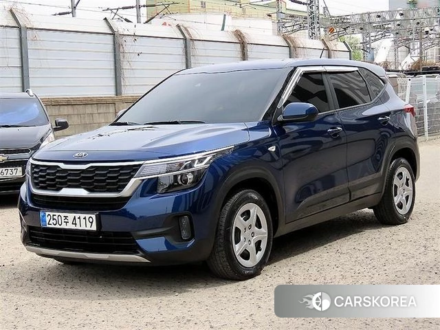 Kia Seltos 2020 Синий из Кореи