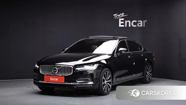 Volvo S90 2021 Черный из Кореи