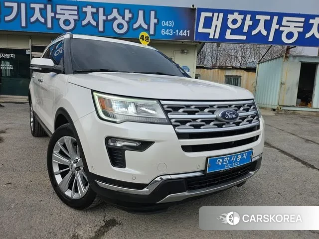 Ford Explorer 2018 Белый из Кореи