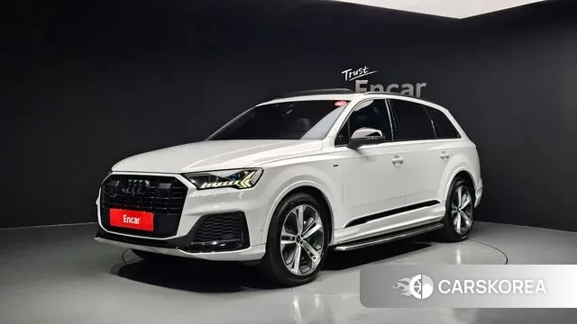 Audi Q7 (4M) 2023 Белый из Кореи