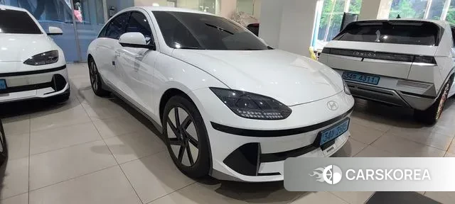 Hyundai Ionic 6 2022 Белый из Кореи