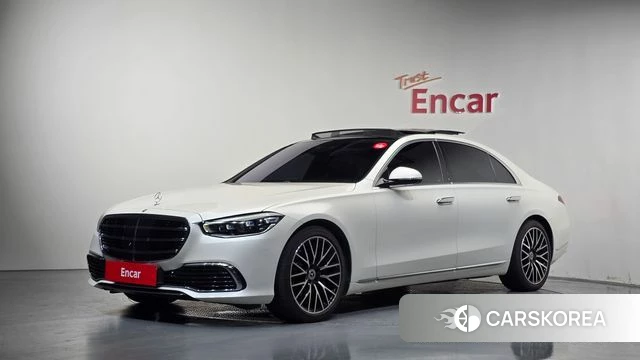 Mercedes-Benz S-Class W223 2022 Белый из Кореи