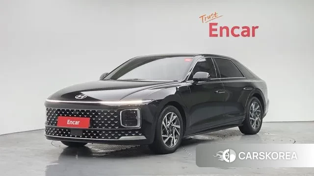 Hyundai Grandeur Hybrid (GN7) 2024 Черный из Кореи