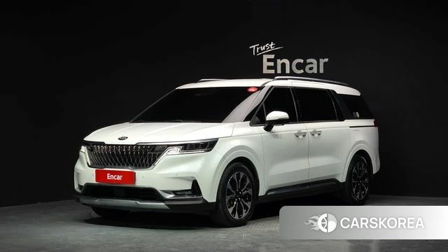 Kia Carnival 4th generation 2021 Белый из Кореи
