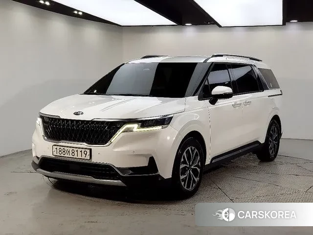 Kia Carnival 4th generation 2021 Жемчужный цвет из Кореи