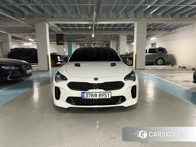 Kia Stinger 2018 Белый из Кореи