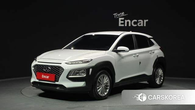 Hyundai Kona 2019 Белый из Кореи