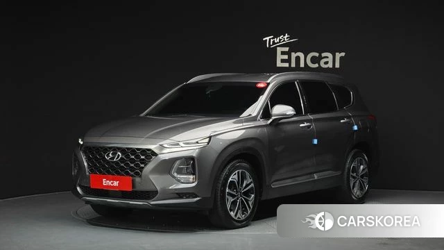 Hyundai Santa Fe TM 2019 Серый из Кореи