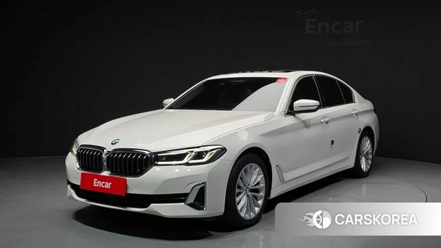 BMW 5 Series (G30) 2021 Белый из Кореи