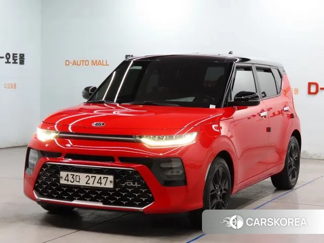 Kia Soul Booster 2019 Красный из Кореи