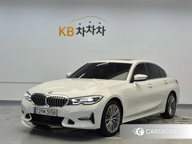 BMW 3 Series (G20) 2021 Белый из Кореи
