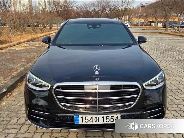Mercedes-Benz S-Class W223 2023 Черный из Кореи