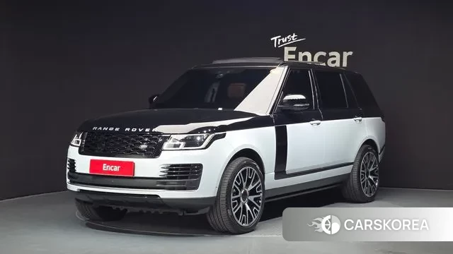 Land Rover Range Rover 4th Generation 2019 Белый двухцветный из Кореи