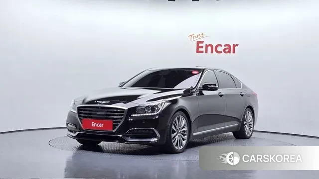 Genesis G80 2018 Черный из Кореи