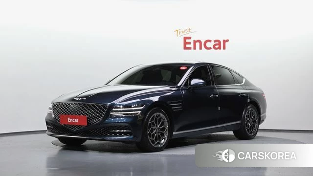 Genesis G80 (RG3) 2021 Синий нефрит из Кореи