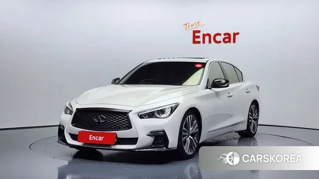Infiniti Q50 2018 Белый из Кореи