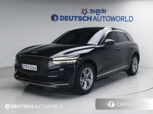 Genesis GV70 2021 Черный из Кореи