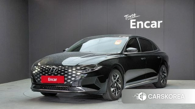 Hyundai The New Grandeur IG Hybrid 2022 Черный из Кореи