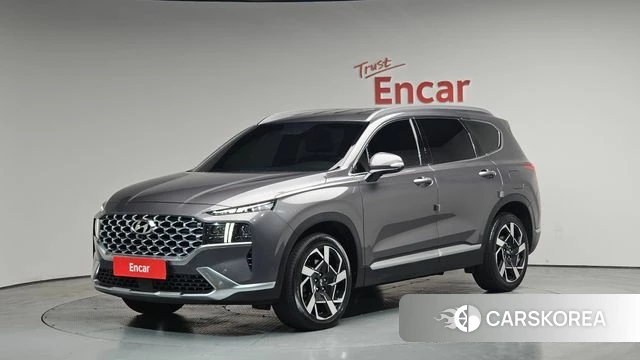 Hyundai The New Santa Fe 2020 Серый из Кореи