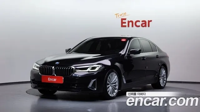 BMW 5 Series (G30) 2023 Черный из Кореи