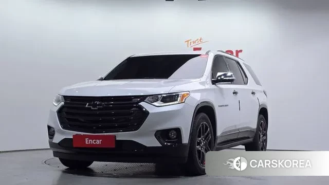 Chevrolet (GM Daewoo) Traverse 2021 Белый из Кореи