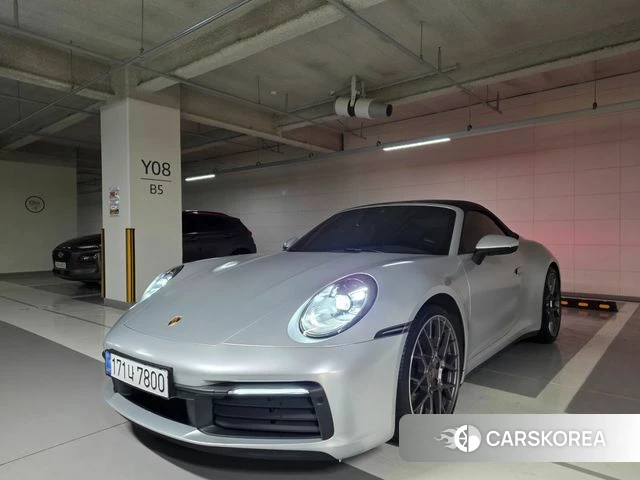 Porsche 911(992) 2020 Темно-зеленый из Кореи