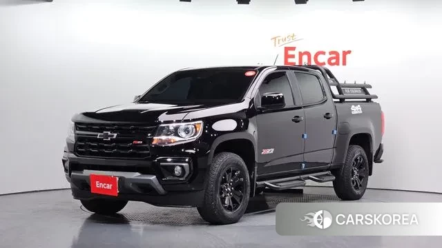 Chevrolet (GM Daewoo) Real New Colorado 2022 Черный из Кореи