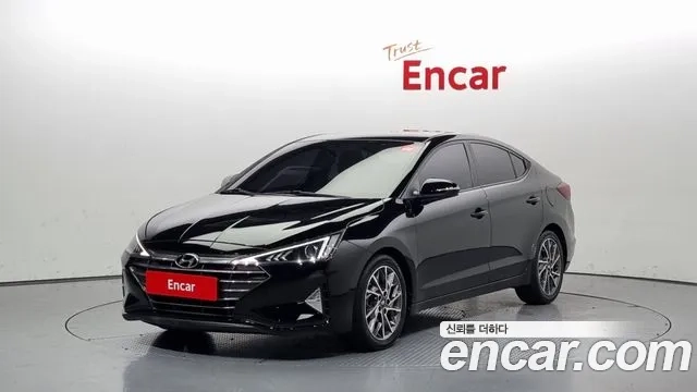 Hyundai The New Avante AD 2019 Черный из Кореи