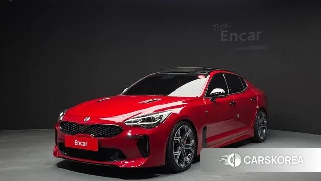 Kia Stinger 2020 Красный из Кореи