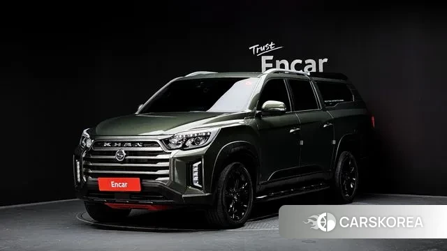 Ssangyong The New Rexton Sports Cannes 2021 Зеленый из Кореи