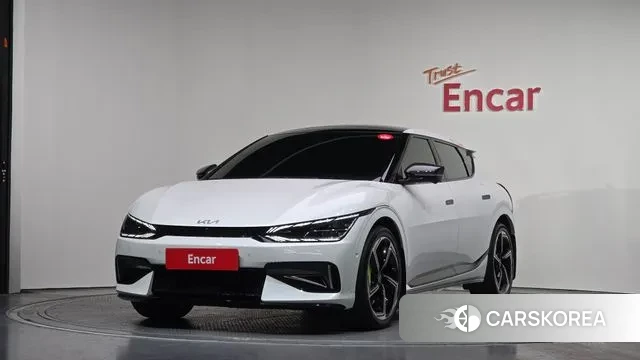 Kia EV6 2023 Белый из Кореи